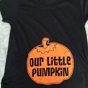 Maternity halloween shirt